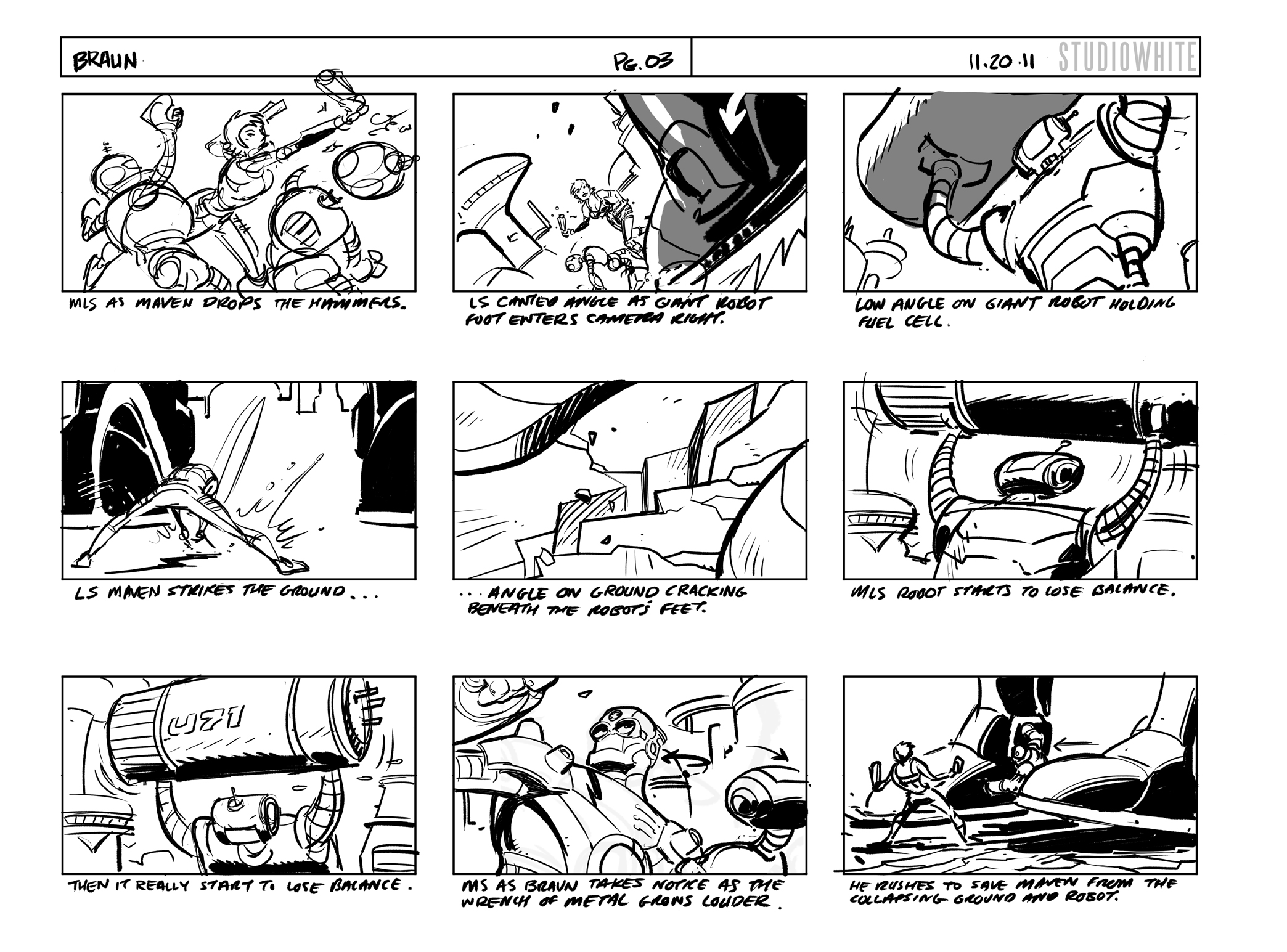 "Shane White" "Braun" "storyboard" "animation"