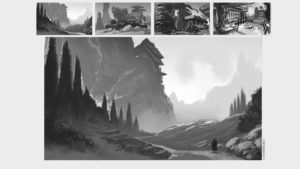 "Shane White" "Studiowhite" "concept art" "concept design" "speedpaint" "digital" "bluesky" "key art" "environment" "scifi"