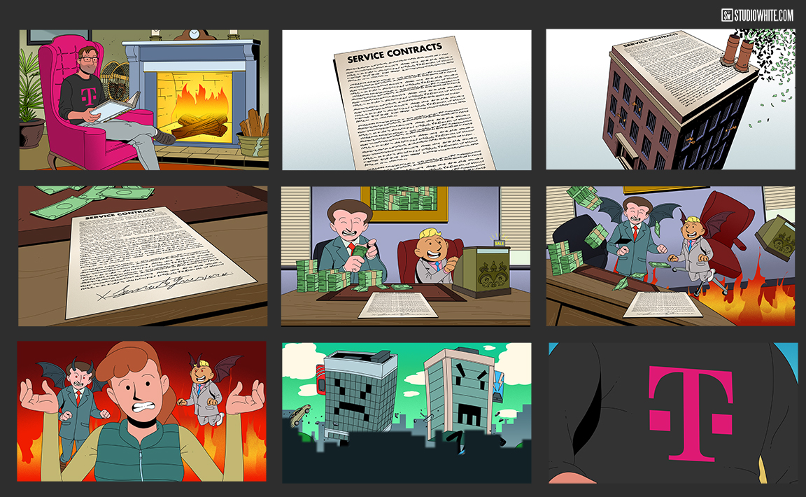 "studiowhite" "shane white" "shane patrick white" "storyboards" "seattle storyboards" "seattle" "t-mobile"