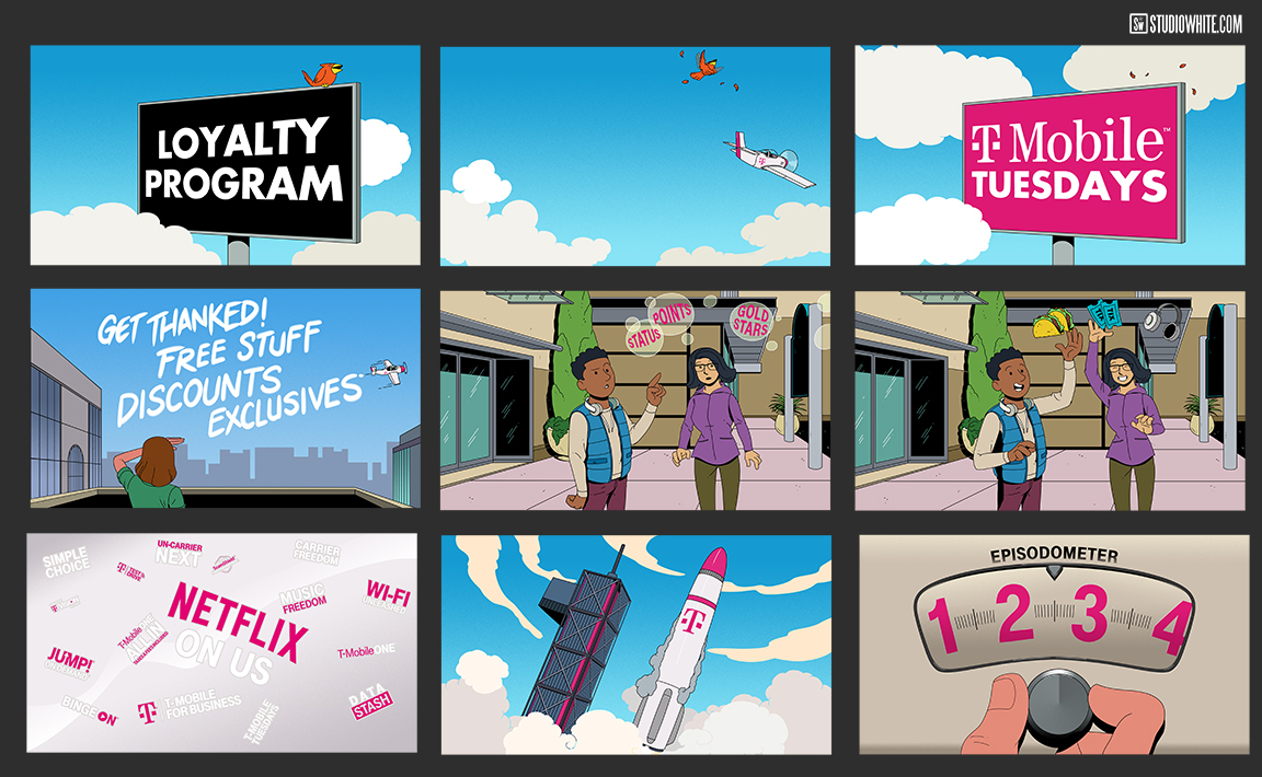 "studiowhite" "shane white" "shane patrick white" "storyboards" "seattle storyboards" "seattle" "t-mobile"