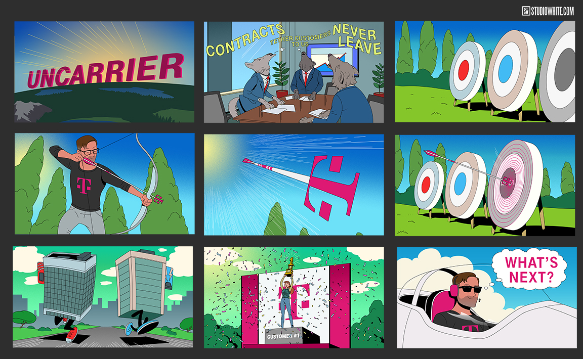 "studiowhite" "shane white" "shane patrick white" "storyboards" "seattle storyboards" "seattle" "t-mobile"